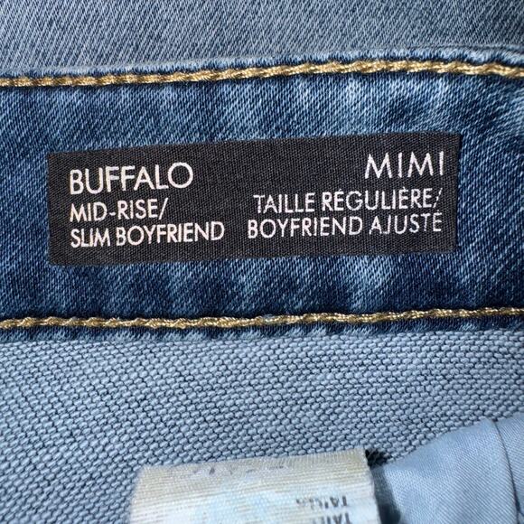 Buffalo Mimi Mid-rise Slim Boyfriend Sz 12/32 - Picture 5 of 6